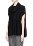 Front View - Click To Enlarge - VINCE - Cowl neck cashmere sleeveless sweater