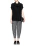 Figure View - Click To Enlarge - VINCE - Cowl neck cashmere sleeveless sweater