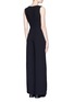 Back View - Click To Enlarge - VINCE - Double layer V-neck jumpsuit