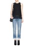 Figure View - Click To Enlarge - CURRENT/ELLIOTT - 'The Fling' whiskered jeans