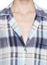 Detail View - Click To Enlarge - EQUIPMENT - 'Kiera' plaid silk shirt