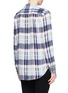 Back View - Click To Enlarge - EQUIPMENT - 'Kiera' plaid silk shirt
