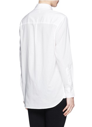 Back View - Click To Enlarge - EQUIPMENT - 'Margaux' cotton poplin shirt