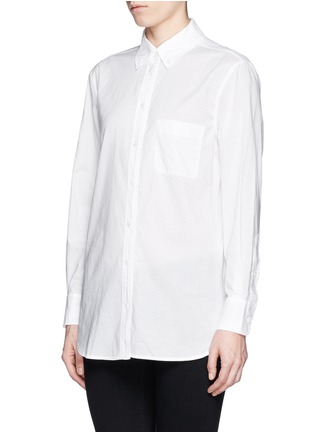 Front View - Click To Enlarge - EQUIPMENT - 'Margaux' cotton poplin shirt