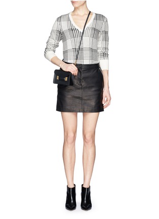 Figure View - Click To Enlarge - EQUIPMENT - 'Whitney' Trevor plaid V-neck sweater