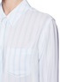 Detail View - Click To Enlarge - EQUIPMENT - 'Reese' pinstripe silk shirt
