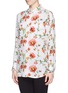 Front View - Click To Enlarge - EQUIPMENT - 'Signature' floral print silk crepe shirt