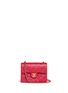 Main View - Click To Enlarge - VINTAGE CHANEL - Mini quilted lambskin leather flap bag