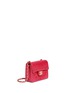 Figure View - Click To Enlarge - VINTAGE CHANEL - Mini quilted lambskin leather flap bag