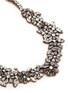 Detail View - Click To Enlarge - VALENTINO GARAVANI - Floral crystal satin necklace