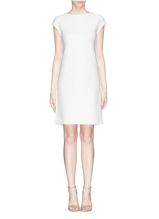 Main View - Click To Enlarge - ST. JOHN - Frayed textured dress 