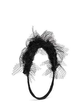 Figure View - Click To Enlarge - ABRAMS BOOKS - 'Fanflare' gauze flare crown headband