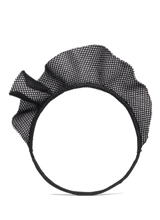 Main View - Click To Enlarge - YUNOTME - 'Nemo' mesh wing crown headband