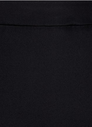 Detail View - Click To Enlarge - ARMANI COLLEZIONI - Silk blend crepe skirt
