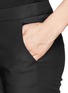 Detail View - Click To Enlarge - ARMANI COLLEZIONI - Roll cuff pants