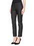 Front View - Click To Enlarge - ARMANI COLLEZIONI - Roll cuff pants