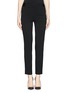 Main View - Click To Enlarge - ARMANI COLLEZIONI - Virgin wool blend stretch waist pants
