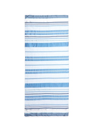 Main View - Click To Enlarge - ARMANI COLLEZIONI - Multi stripe silk-linen scarf