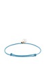  - TASAKI - 'Moon & Heart-drop' garnet Akoya pearl charm bracelet