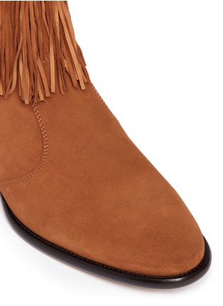Detail View - Click To Enlarge - JIMMY CHOO - 'Eric' fringed suede boots