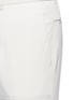 Detail View - Click To Enlarge - LANVIN - Cotton-linen hopsack pants