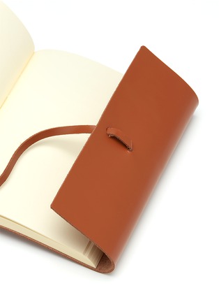 Detail View - Click To Enlarge - PINETTI - Siviglia 'Romano' leather journal