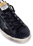 Detail View - Click To Enlarge - GOLDEN GOOSE - 'Superstar' star patch corded sneakers