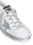 Detail View - Click To Enlarge - GOLDEN GOOSE - 'Superstar' star patch smudged leather sneakers
