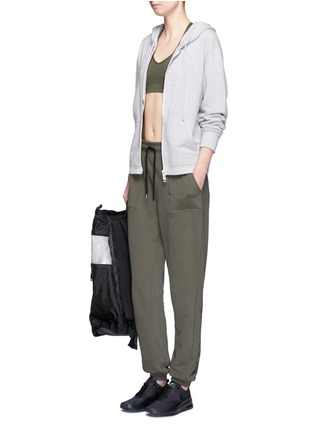 Figure View - Click To Enlarge - IVY PARK - Cotton French terry sweatpants