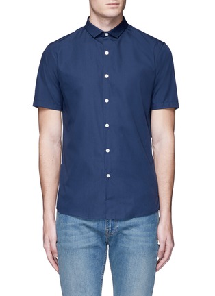 Main View - Click To Enlarge - TOPMAN - Short sleeve poplin shirt