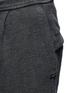 Detail View - Click To Enlarge - THE VIRIDI-ANNE - Textured cotton drawstring sweatpants