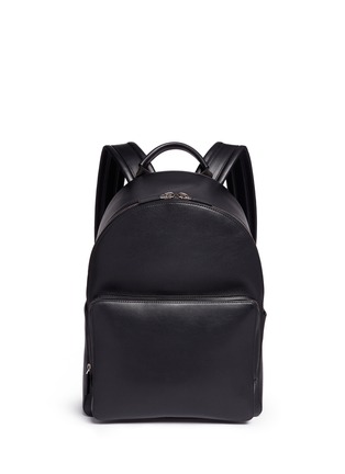 Main View - Click To Enlarge - ANYA HINDMARCH - 'Wink' perforated leather backpack