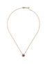 Main View - Click To Enlarge - FRED - 'Pain de Sucre' diamond amethyst 18k rose gold pendant necklace