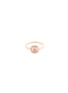 Main View - Click To Enlarge - FRED - Pain de sucre' diamond quartz 18k rose gold small ring