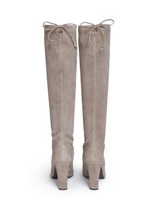 Back View - Click To Enlarge - STUART WEITZMAN - 'Keenland' suede boots