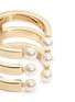 Detail View - Click To Enlarge - CHLOÉ - 'Darcey' three row Swarokvski pearl ring