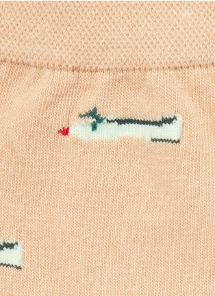 Detail View - Click To Enlarge - HANSEL FROM BASEL - Flat Shoe crew socks