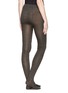 Back View - Click To Enlarge - HANSEL FROM BASEL - Rib wool-blend tights