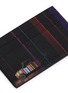 Detail View - Click To Enlarge - PAUL SMITH - 'Mini Graphic Edge' print saffiano leather card holder