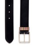 Detail View - Click To Enlarge - PAUL SMITH - Stripe loop leather belt