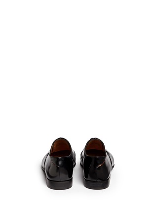 Back View - Click To Enlarge - PAUL SMITH - 'Starling' spazzolato leather Oxfords