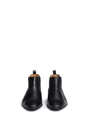 Front View - Click To Enlarge - PAUL SMITH - Falconer' leather Chelsea boots