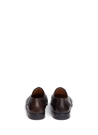Back View - Click To Enlarge - PAUL SMITH - 'Gilbert' brogue leather Oxfords