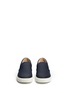 Front View - Click To Enlarge - HARRYS OF LONDON - 'Ethan Jones' leather vamp suede skate slip-ons