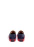 Back View - Click To Enlarge - HARRYS OF LONDON - 'Mr Jones 2' suede trim tech leather sneakers