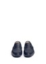 Front View - Click To Enlarge - HARRYS OF LONDON - 'Basel 4' leather penny loafers