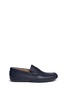 Main View - Click To Enlarge - HARRYS OF LONDON - 'Basel 4' leather penny loafers