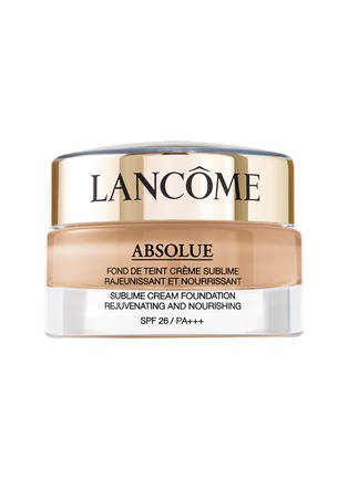 Main View - Click To Enlarge - LANCÔME - Absolue Sublime Cream Foundation SPF 26 PA+++ – 170-O