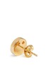 Detail View - Click To Enlarge - RUIFIER - 'Happy' 18k yellow gold cord stud earrings