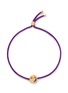 Main View - Click To Enlarge - RUIFIER - Sassy' 18k yellow gold charm cord bracelet